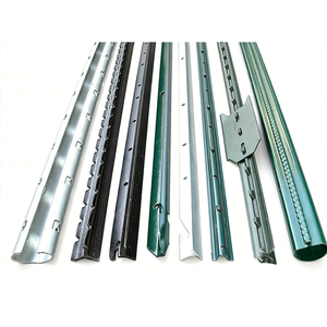 Poteau en T galvanisé à goujons <span class=keywords><strong>pour</strong></span> clôture agricole américaine en métal, <span class=keywords><strong>piquet</strong></span> de clôture en fer, poteau en T pressé <span class=keywords><strong>pour</strong></span> clôtures de pâturages de bétail et de <span class=keywords><strong>chevaux</strong></span>, vente en gros - Product Image 6
