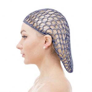 En gros, filet à cheveux respirant personnalisé, tendance, en maille douce en polyester tricoté au crochet, pour dormir, accessoire de coiffure - Product Image 6