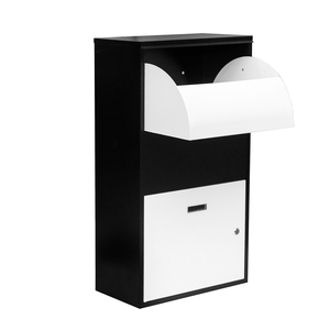 Cassetta Postale per Esterni in Acciaio Zincato Verniciato a Polvere, Design Impermeabile, per Conservazione di <span class=keywords><strong>Posta</strong></span> e Pacchi - Product Image 1