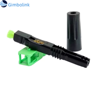 Venta Directa de Fábrica: Conector Rápido de Fibra Óptica FTTH SC-APC Preincrustado, de Montaje Rápido e Inserción Directa para Equipos de Fibra Óptica