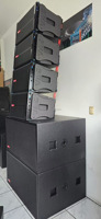 Haut-parleurs Line Array haute performance de 12 pouces Système de sonorisation intérieur alimenté Haut-parleur de mariage Line Array