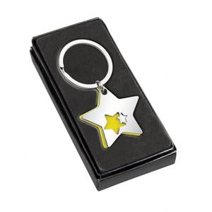 พวงกุญแจรูปดาวสองแผ่น - Product Image 3