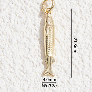 Copper Alloy Animal Charms Enamel Pendant DIY Jewelry Accessories Unisex Fashion Pendants - Product Image 3