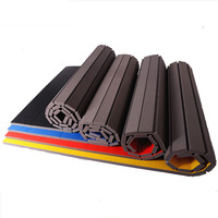Tapis enroulable Portable tapis de piste de danse tapis de Surface utilisé Cheerleading école déploiement arts martiaux XPE tapis en mousse