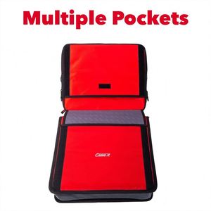 Case-it OEM Factory Price <b>Toddler</b> Kids <b>Car</b> Seat Travel Tray Adjustable Backseat <b>Car</b> Organizer - Product Image 3