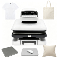 Machine d'impression par transfert thermique automatique intelligente pour t-shirts