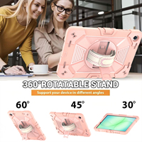 Étui robuste pour tablette, résistant à la poussière, protection contre les chutes, usage familial pour A9+ 11"/A11+ avec rotation à 360° °   Support rotatif et sangle de maintien
