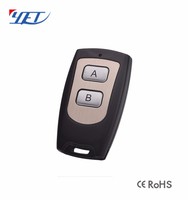 Télécommande sans fil YET005 pour volet roulant, code roulant 433,92 MHz, 4 boutons, arrêt automatique, portée 100 m, pour porte de garage et grue
