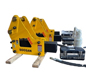 Brise-roche hydraulique Soosan SB40, corps principal, produit fourni directement par l'usine, garantie d'un an, fonctionnalités standard incluses - Product Image 1