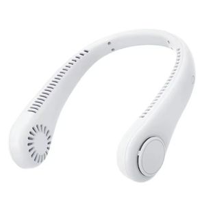 Produit pour maison intelligente : Nouveau mini ventilateur de cou portable sans pales, rechargeable 1200 mAh, 3 vitesses, mini ventilateur d'été. - Product Image 6