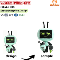Jouets en peluche robot TV sur mesure, réplique de dessin 1:1, poupée robot en peluche, jouet en peluche doux pour collection et cadeau d'anniversaire