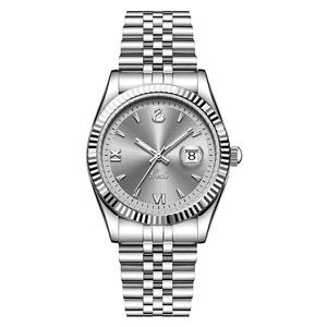 Reloj de Mujer Retro Elegante con Bisel Acanalado, Esfera Redonda, Aspecto de Lujo, Reloj de Cuarzo - Product Image 6