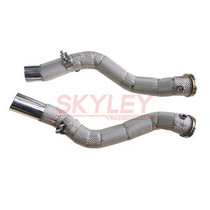 Tubo de Escape de Flujo Libre SKYLEY para Maserati Ghibli Levante Quattroporte <span class=keywords><strong>SQ4</strong></span> 3.0T, Sistema de Escape de Tubo de Escape Recto - Product Image 4