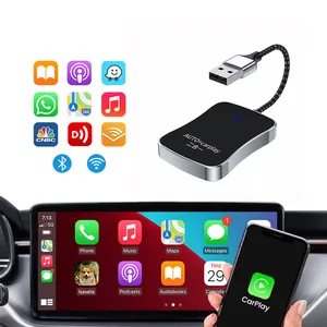 Boyi Carplay pour Iphone Filaire vers Android Box AI Box Qualcomm Wireless Car play Android Auto