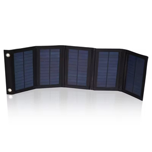 Factory Direct Price 20W 18V Portable Monocrystalline Foldable <b>Mini</b> <b>Solar</b> <b>Panel</b> With 22% Efficiency Black for Mobile Phone Charg - Product Image 1