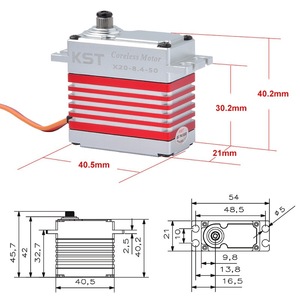 Wholesale Price KST Original X20-8.4-50 High-Voltage Digital 45kg High Torque Robot - Product Image 2