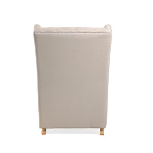 كرسي بذراعين بتصميم عصري وبسيط شمالي ، أثاث غرفة معيشة عالي الجودة مريح من القماش - Product Image 5