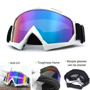 Masque <span class=keywords><strong>de</strong></span> <span class=keywords><strong>ski</strong></span>, lunettes <span class=keywords><strong>de</strong></span> cyclisme et <span class=keywords><strong>de</strong></span> moto, anti-vent, anti-buée, pour snowboard, masque tactique, lunettes <span class=keywords><strong>de</strong></span> soleil - Product Image 4
