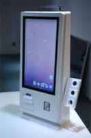 Kiosque à écran tactile de style modulaire Système de commande en libre-service avec imprimante Support POS Machine Kiosque de paiement pour restaurant