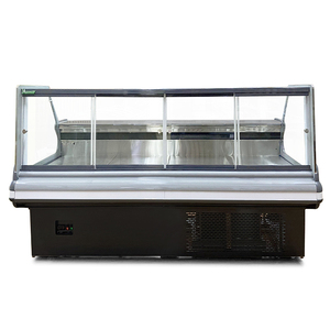 Affichage commercial horizontal de stockage d'aliments cuits/viande fraîche/poisson de <span class=keywords><strong>produits</strong></span> surgelés de congélateur d'aliments cuits - Product Image 4