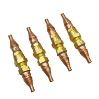 Connecteur de vanne en laiton QuickSeal 952M/600M pour raccords de réfrigérant de chauffe-eau de climatiseur à dégagement rapide auto-scellant