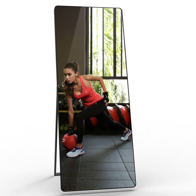 2024 Hot Sale Magic Fitness Mirror 32 43 55 65 Inch Artificial Intelligent Exercise Ne Digital Signage and Displays