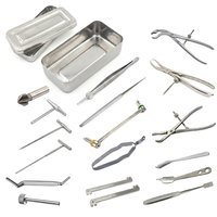 Kit d'instruments chirurgicaux pour membres inférieurs, ensemble de chirurgie orthopédique, acier inoxydable, réutilisable, qualité médicale, outils de salle d'opération