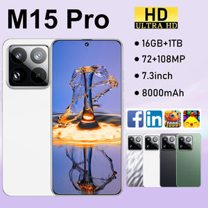 Neues M15 Pro 7,3-Zoll 16GB+1TB Android 14 Octa-Core-CPU 5G Smartphone Unterstützt Dual-SIM-Karte WLAN Gesichtserkennung Entsperrung - Product Image 5