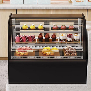 ตู้โชว์เค้กแบบแช่เย็น ตู้แช่เค้กสำหรับร้านเบเกอรี่ ตู้โชว์เค้กสุดหรู ตู้โชว์เค้กแบบวิทรีนา ตู้โชว์เค้กแบบแช่เย็น - Product Image 1
