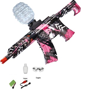 KK NUEVO 2024 <span class=keywords><strong>M4</strong></span> Pistola de Juguete Eléctrica Blaster, Balas Suaves de 7-8mm, Niños, Batería de Litio de 7.4V, Segura y Ecológica, Splat Blaster - Product Image 1