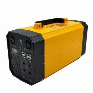 便携式UPS电源300W 500W室外发电机110V 220V交流DC便携式电池太阳能发电站