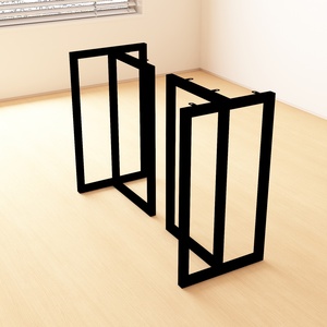 Vente chaude Moderne Contemporain Métal Fer Meubles Jambes Coulée Base De Table pour Café Salle À Manger Bureau À Domicile ou Réunion - Product Image 6