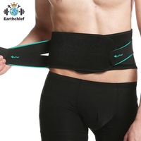 Cinturón de Soporte Lumbar Ajustable y Transpirable con Doble Correa de Malla para Alivio del Dolor de Espalda, Uso Deportivo, Protección Básica
