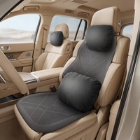 Housses de siège de voiture de luxe Maybach, ensemble complet, style business en daim, décoration intérieure universelle, confortables, protection automne/hiver en PU
