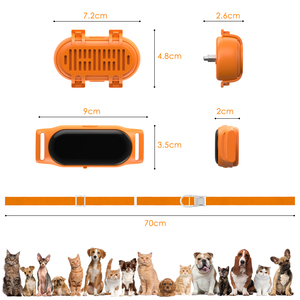 Localizador <span class=keywords><strong>GPS</strong></span> <span class=keywords><strong>para</strong></span> Mascotas, Collar de Rastreo con Monitoreo de Salud <span class=keywords><strong>para</strong></span> Perros y <span class=keywords><strong>Gatos</strong></span>, Valla Electrónica Antipérdida con Grabación de Voz - Product Image 6