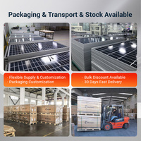 Module photovoltaïque Longi BC Dual Glass 650w 600w 620w 640w Panneaux solaires bifaciaux en stock