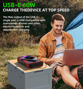 Banco de energía solar de 30000mAh 40000mAh 60000mAh con salida de PD 60W de carga rápida <span class=keywords><strong>y</strong></span> barata de buena calidad para exteriores - Product Image 5