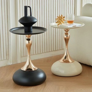 2025 Nordic Marble Coffee Table Living Room <b>Sofa</b> Side Few Modern Luxury Round Coffee Table <b>Small</b> Round Table - Product Image 3