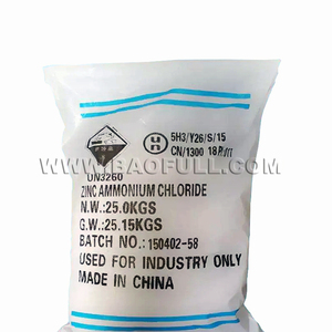 Suministro de fábrica Cloruro de amonio de zinc <span class=keywords><strong>ZnCl2</strong></span> 99%,95%,93% - Product Image 1