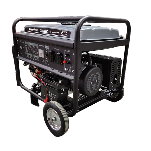 Готовый к отправке GRANDFAR, одобренный CE, 1 кВт, 2 кВт, 3 кВт, 5,5 кВт, портативный бесшумный бензиновый генератор для сварочного шасси