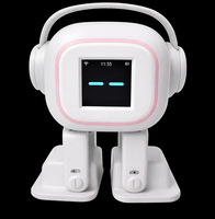 Robot EMO Intelligente con Rilevamento Emotivo, Chat Vocale AI, Interazione Tattile, Giocattolo Elettronico Smart per Bambini