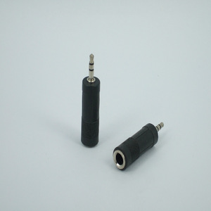 6.5mm To 3.5mm Audio <b>Adapter</b> <b>Plug</b> In Connector For Headphone Microphone Speaker ABS Material - Product Image 2