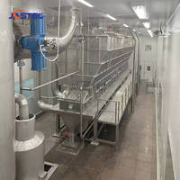 DW haute capacité air chaud en continu feuille de thé plateau séchoir légumes herbe ceinture séchoir séchage Machine