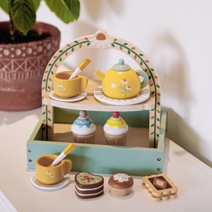 Nouveaux jeux éducatifs interactifs en bois pour enfants de maternelle de 3 à 6 ans, service à <span class=keywords><strong>thé</strong></span>, <span class=keywords><strong>jeu</strong></span> d'imitation, aide pédagogique - Product Image 1