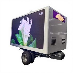 Camion publicitaire LED sur mesure, neuf, diesel, manuel, 10 pieds, 12 pieds, avec caisse de publicité montée sur camion - Product Image 1