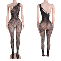 Ensemble de lingerie sexy pour femmes : Bodys, Combinaisons, Bas et Porte-jarretelles – Confortable, pour Soirées Dansantes et Tenues Exotiques