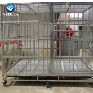 Chain Link Dog Cages For Large Breed/Big Steel Pet Dog Kennel