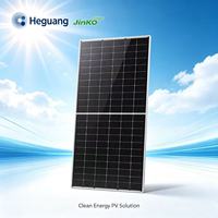 Panneau solaire monocristallin bifacial à demi-cellules haute efficacité N-Type TOPCon HOT 3.0 Low LID LeTID Module PV