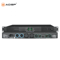 Nouveau design, module d'amplificateur de haut-parleur actif AC 2 canaux 8 ohms en métal, classe D, monophasé, avec sortie 350W et commande par bouton