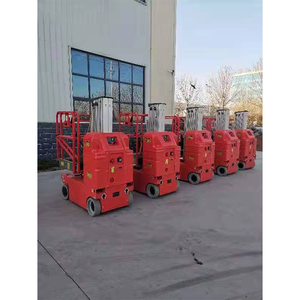 Elevador de tijera hidráulico Manlift móvil de un solo mástil autopropulsado para construcción, hogar, granja, restaurante, tiendas de impresión, uso - Product Image 5